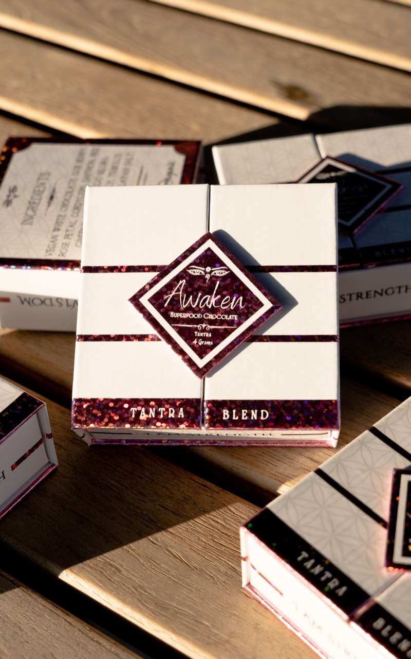 Tantra Strawberry Rose Cacao Chocolate
